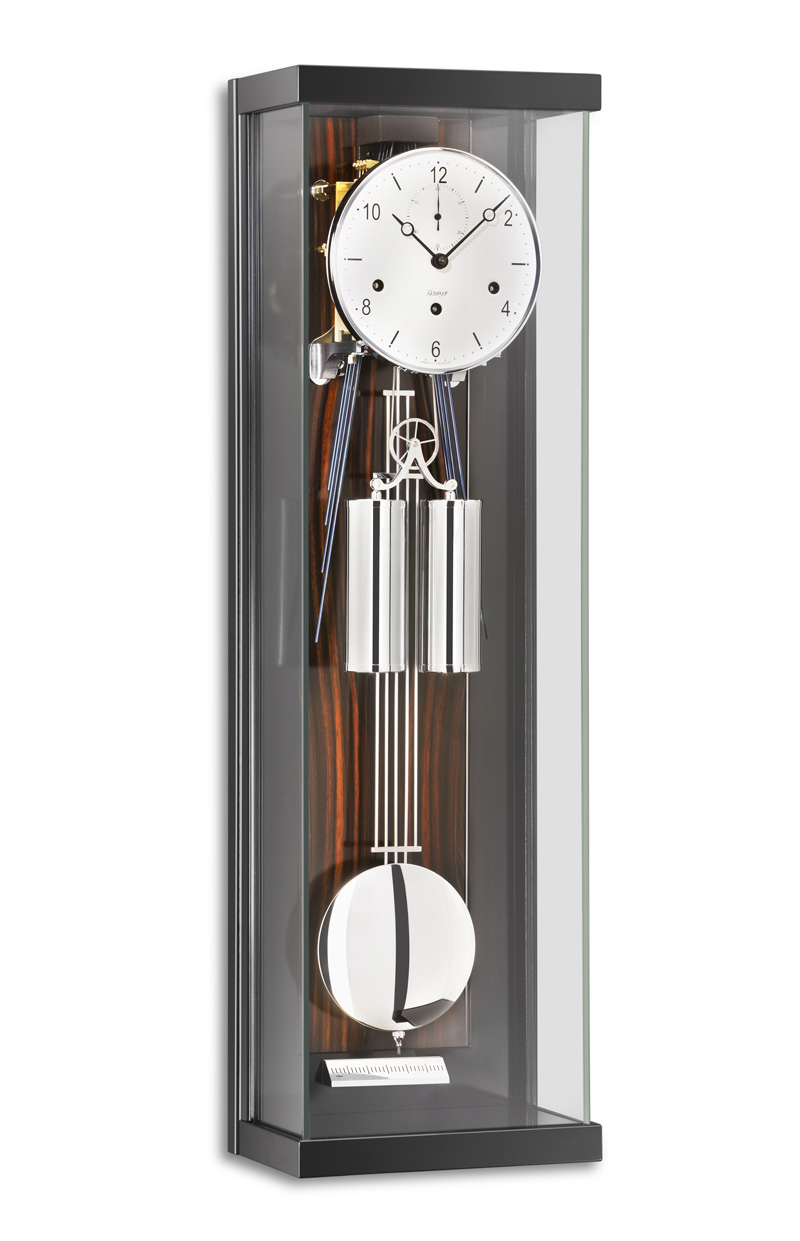 Kieninger Ebenholz Regulator Halbstundenschlag