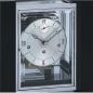 Preview: Kieninger clock design-cube chrome/white triple chime on 8-rod gong 1266-96-03