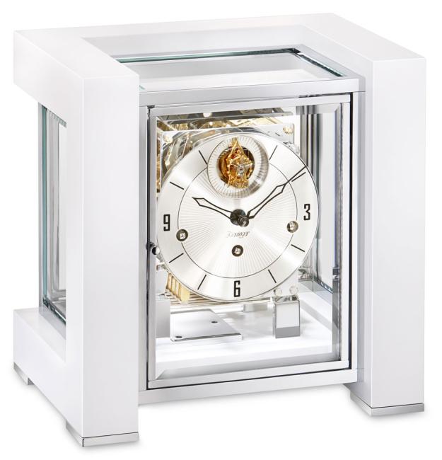 Tetrika Kieninger Uhren-Design-Würfel mit Tourbillon in weiß