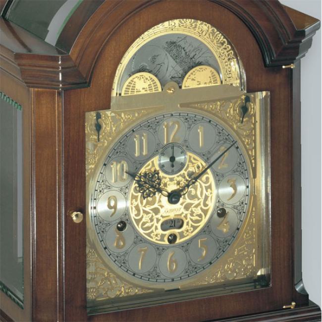 Kieninger Kieninger mantel clock walnut case triple chime