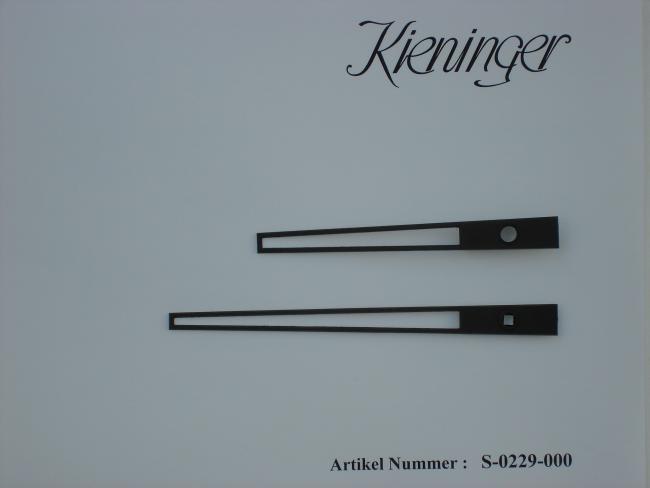 Zeigerpaar 07 135/100 KH Schwarz