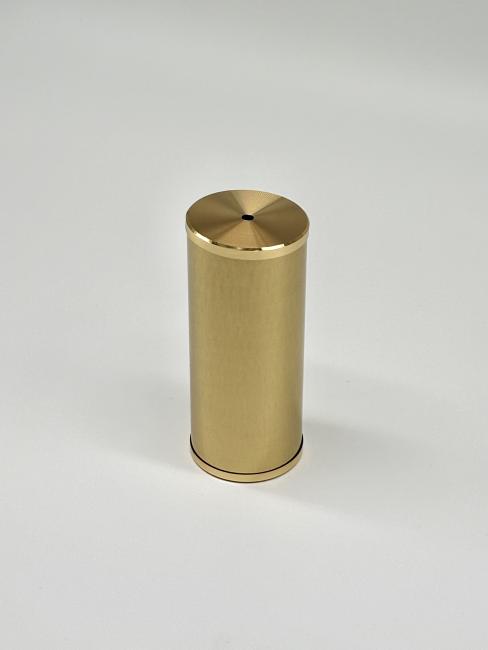 Gewichtshülse 50x120mm mit Deckel, MS poliert
