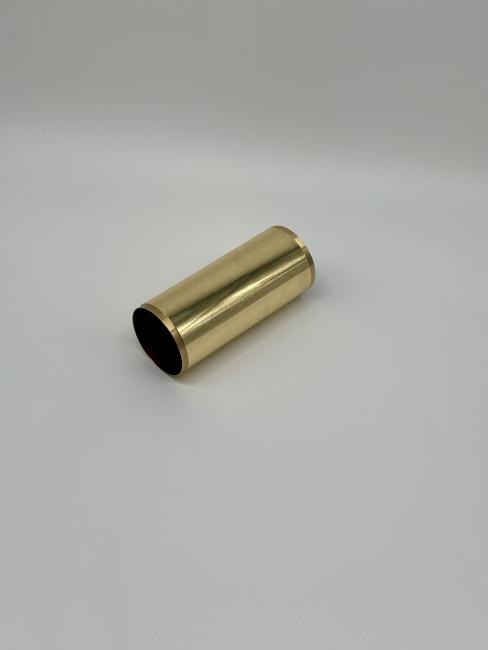 Gewichtshülse 50x120mm mit Deckel, MS diamantiert