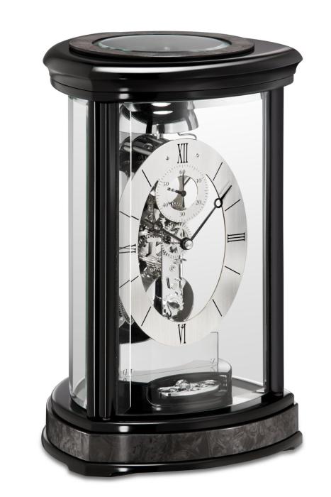 Trigon - Kieninger triangular modern table clock in chrome