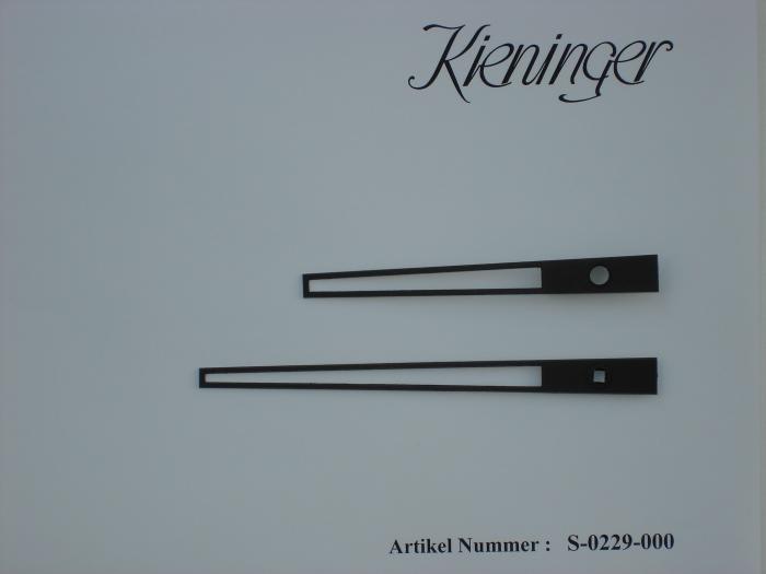 Zeigerpaar 07 135/100 KH Schwarz
